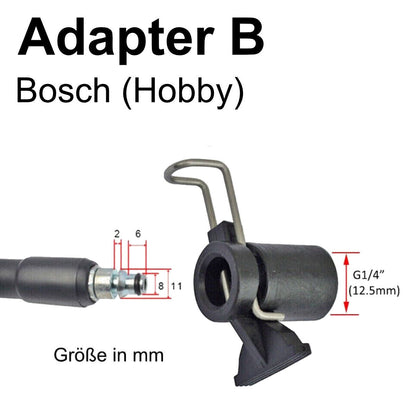 Schlauchverbinder Adapter von Kärcher Quick Nifisk Parkside B&D zu Kärcher 10mm