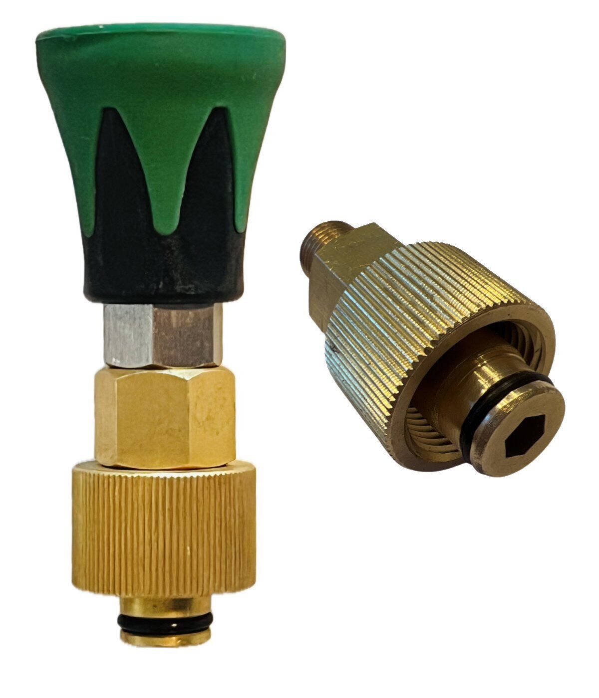Hochdruck Düse + Schutz für Kärcher Kränzle mit TR22 IG wie EasyLock Adapter