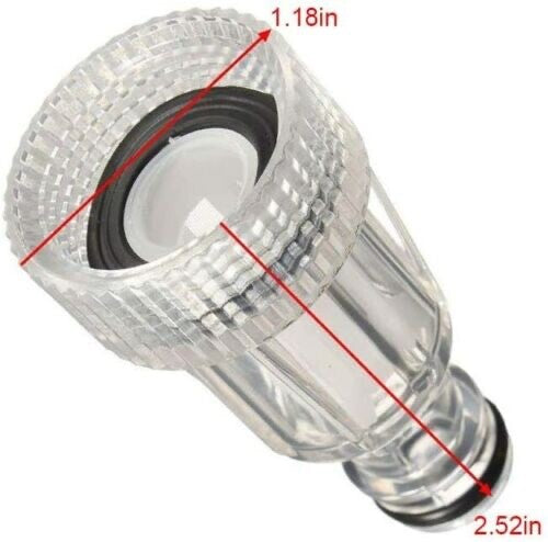 Wasserfilter für Kärcher Haus & Garten Einlass 3/4“   1/2“ Steckkupplung1