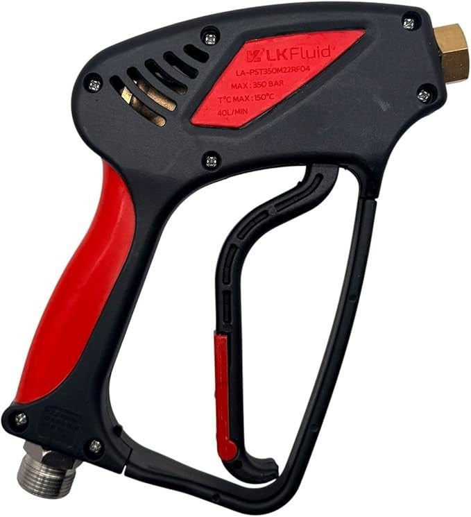 M&M Smartek Hochdruckpistole 350 Bar Heißwasser 150°C M22 auf 1/4 Zoll9