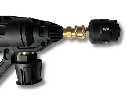 Hochdruckpistole für Parkside u.a. & 5 in 1 Düse Schnellkupplung Click Adapter9
