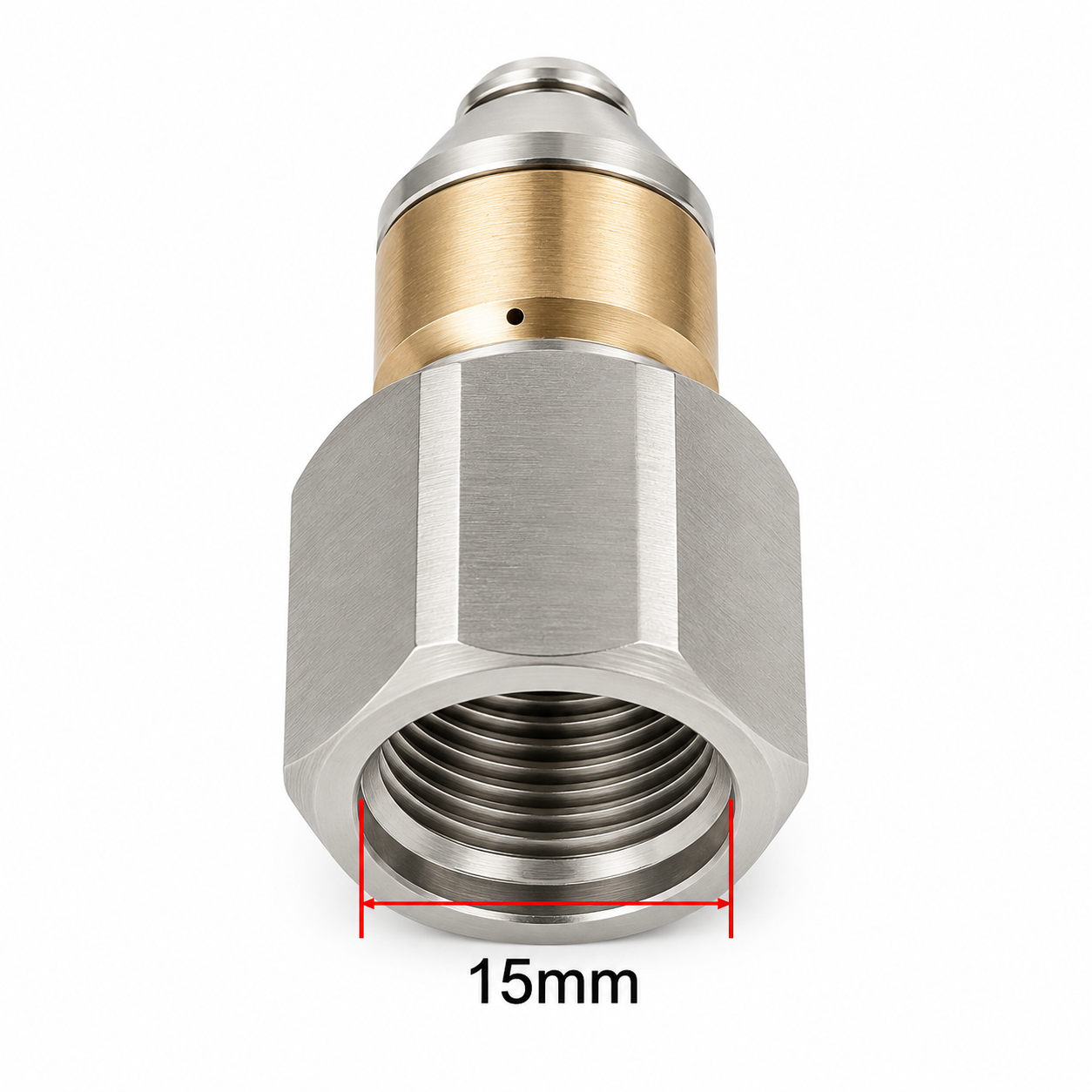 Rotierende für Kärcher WAP Kränzle Nilfisk Rohrreinigungsdüse 3/8" IG Spitze1