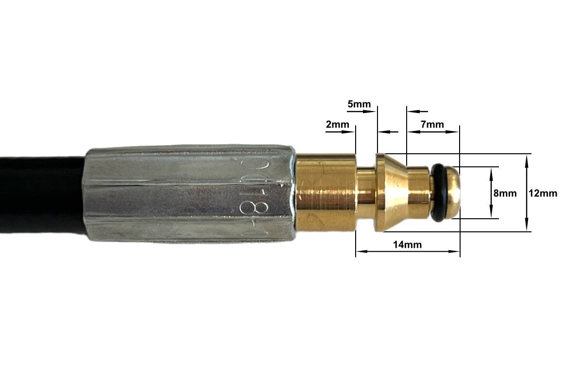 20m Hochdruckschlauch für Nilfisk, Alto HD Reiniger mit Quick Connect beidseitig1