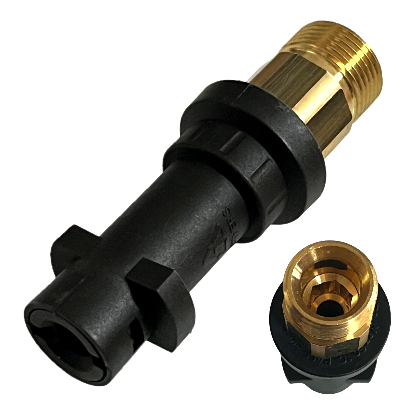 Bajonett Adapter für Kärcher K Serie auf Kränzle M22 AG mit 10mm Innen 6 Kant0