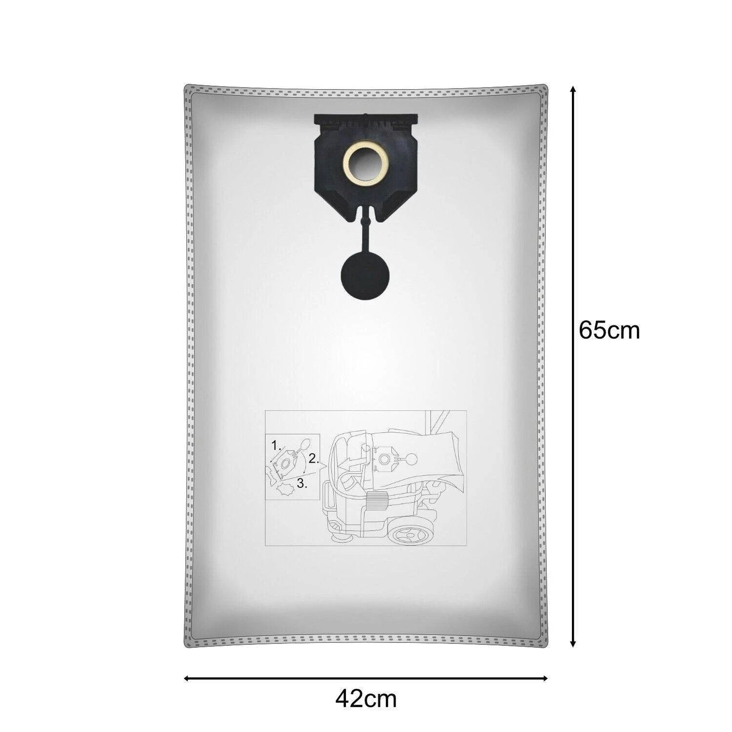 1 Filter & 5 Staubsaugerbeutel geeignet für Kärcher wie 2.889-154.0 NT 30/1 30L - 1-filter-5-staubsaugerbeutel-geeignet-fur-karcher-wie-2-889-154-0-nt-30-1-30l von M&M Smartek®