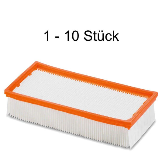 1 - 10x Flachfaltenfilter für Kärcher NT65/2 6.904-283.0 Flachfalten Filter - 1-10x-flachfaltenfilter-fur-karcher-nt65-2-6-904-283-0-flachfalten-filter von M&M Smartek®