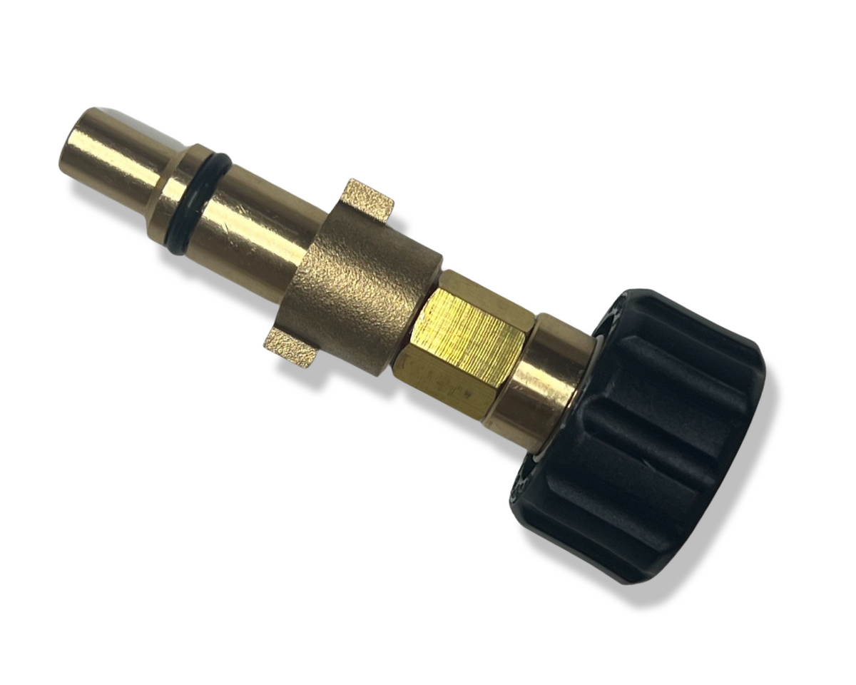 Hochdruck Adapter von Nilfisk Hobby Messing Bajonett auf M22 x1,5 IG HD Reiniger10