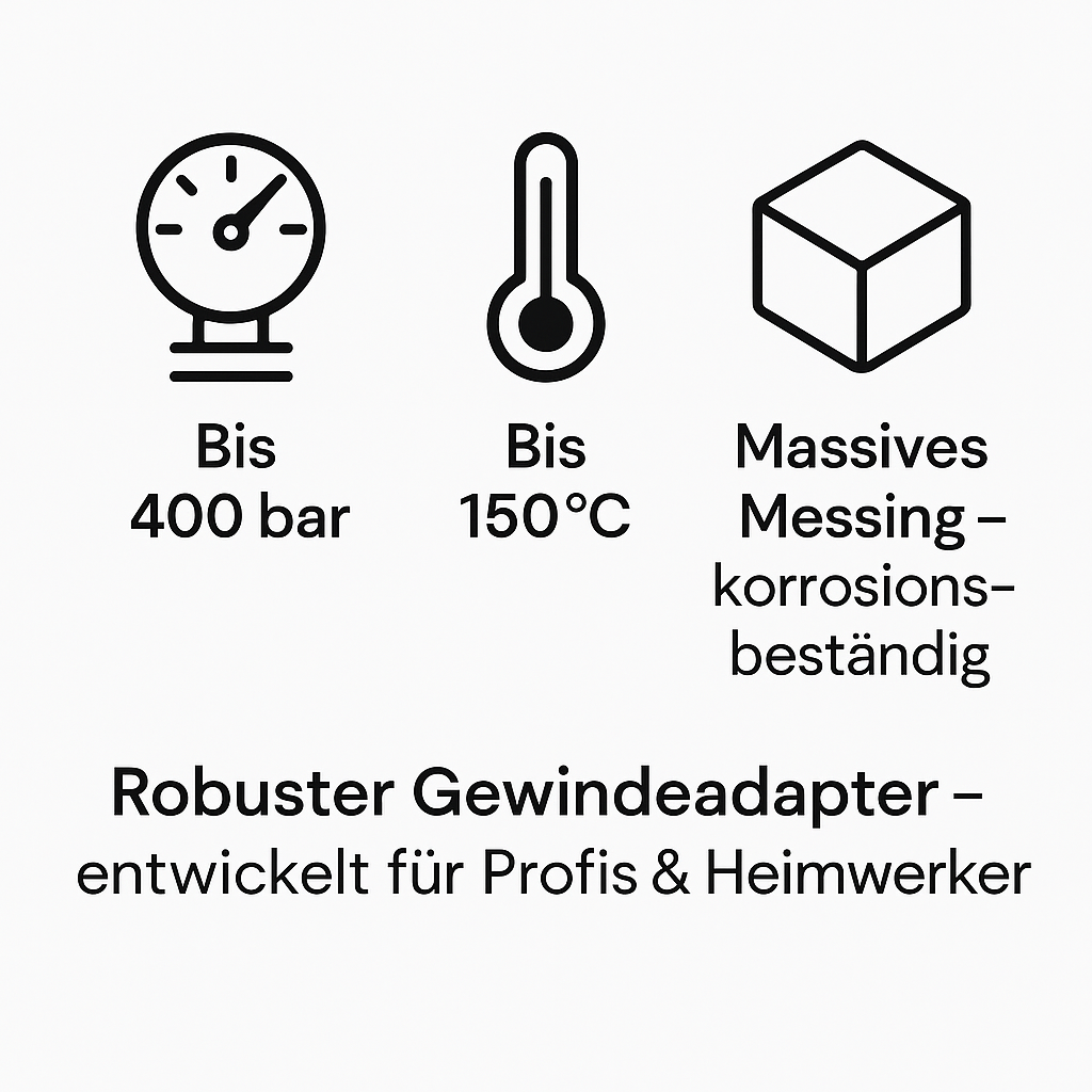 Adapter für Kärcher wie K Lock TR20 AG auf 1/4" IG zu Easy!Lock System4