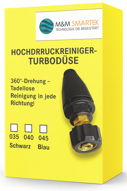 Rotordüse Dreckfräser für Kränzle Kärcher uvm. Hochdruckreiniger mit M22 IG2