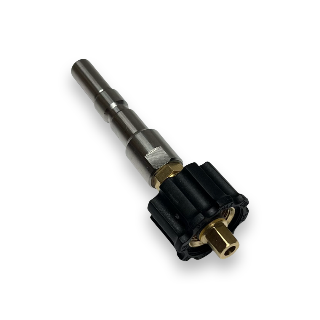 Adapter kompatibel für Kränzle Stecknippel D12 auf M22 IG ST30 Hochdruckreiniger