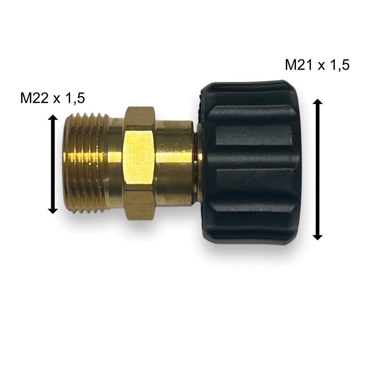 Adapter für Kärcher M22 AG auf M21 IG Überwurf Schlauch WAP Alto Hochdruckgeräte
