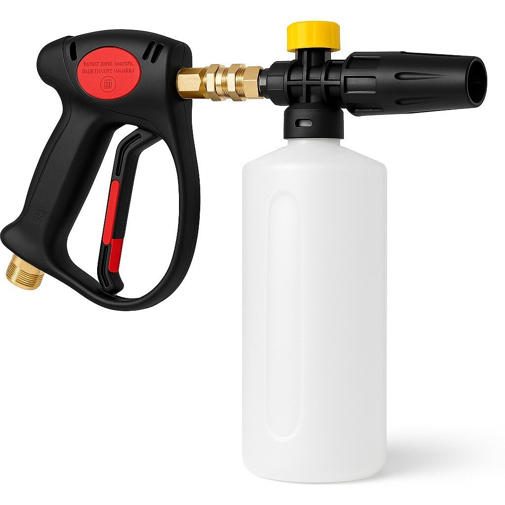 Schaumlanze Schaumkanone + Pistole 1/4 Zoll Injektor 0,7L Hochdruck Foam Lance2