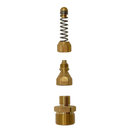Rohrreinigungsdüse für Kärcher Kränzle M22 AG NEUHEIT Spiral Spiraldüse 2 teilig4