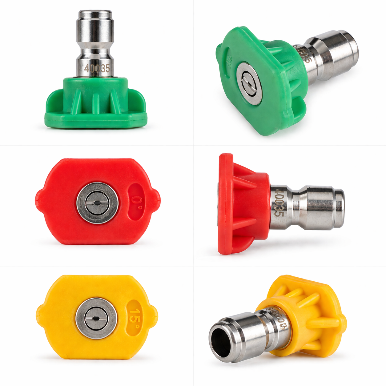 Hochdruckreiniger 1/4'' Schnellkupplung für Kärcher K2   K7 mit 5 Düsenspitzen18
