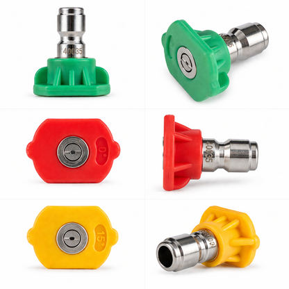 Hochdruckreiniger 1/4'' Schnellkupplung für Kärcher K2   K7 mit 5 Düsenspitzen18