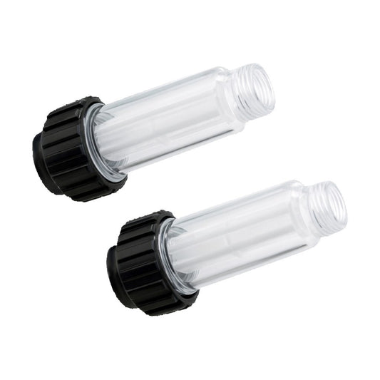 2x Wasserfilter für Kärcher mit Einsatz 3/4" Fitting K2   K7 Hochdruckreiniger0