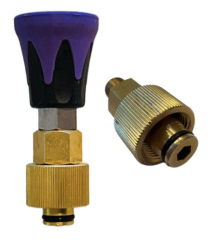 Hochdruck Düse + Schutz für Kärcher Kränzle mit TR22 IG wie EasyLock Adapter