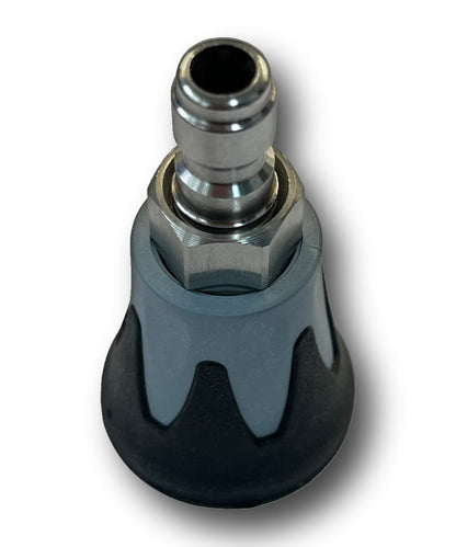 Düsenschutz für 1/8" Flachstrahldüse mit 1/4" Schnellkupplung Stecker Hochdruck3