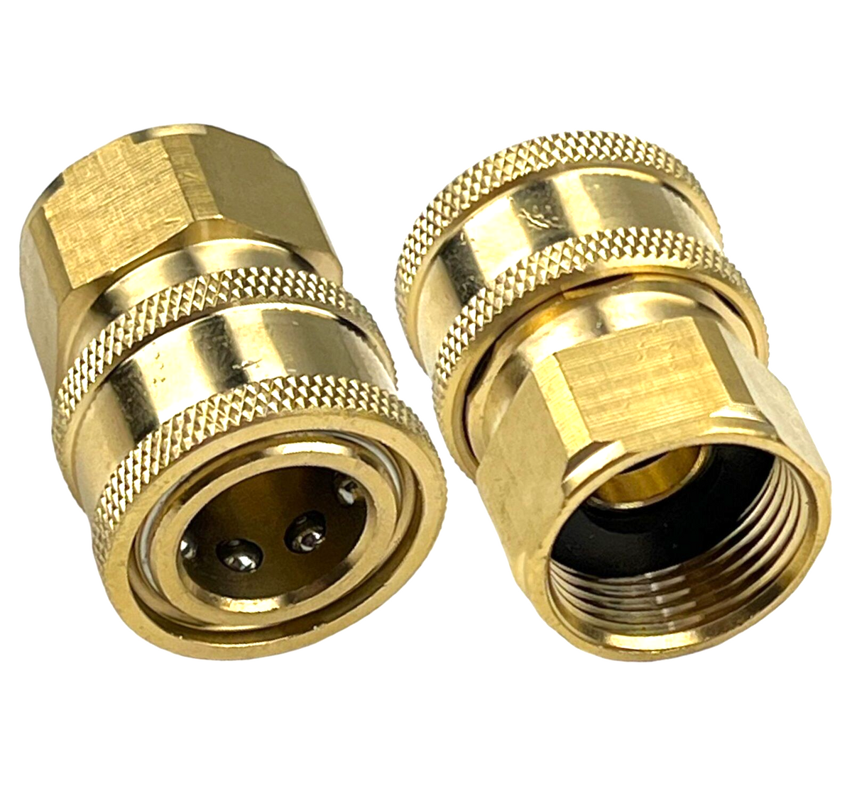Hochdruckreiniger Schnellkupplung 3/8" mit M22x1,5 IG Verbinder Adapter Kupplung9