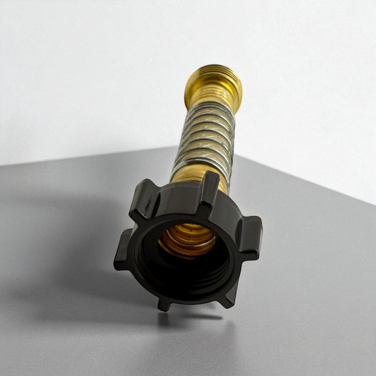 2er Set Gartenschlauch Verlängerungsadapter Spiralfeder 3/4" Schlauchverbinder6