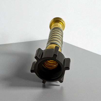 2er Set Gartenschlauch Verlängerungsadapter Spiralfeder 3/4" Schlauchverbinder6