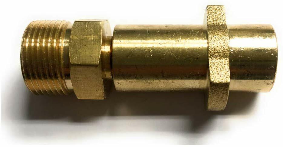 Bajonett Adapter für Kärcher K2 bis K7 Home & GardenM22 x 1.5 AG Messing4