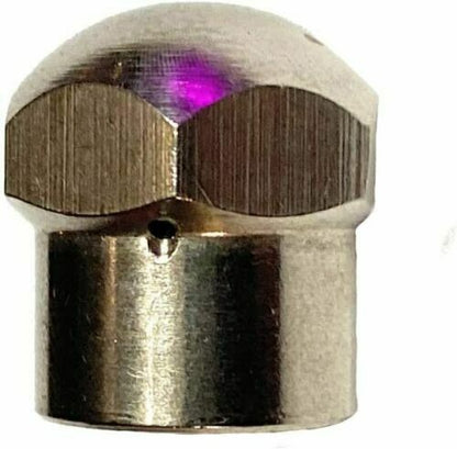 Rohrreinigungsdüse mit Front- und Rückstrahl 1/8" Gewinde für Kärcher Nilfisk...