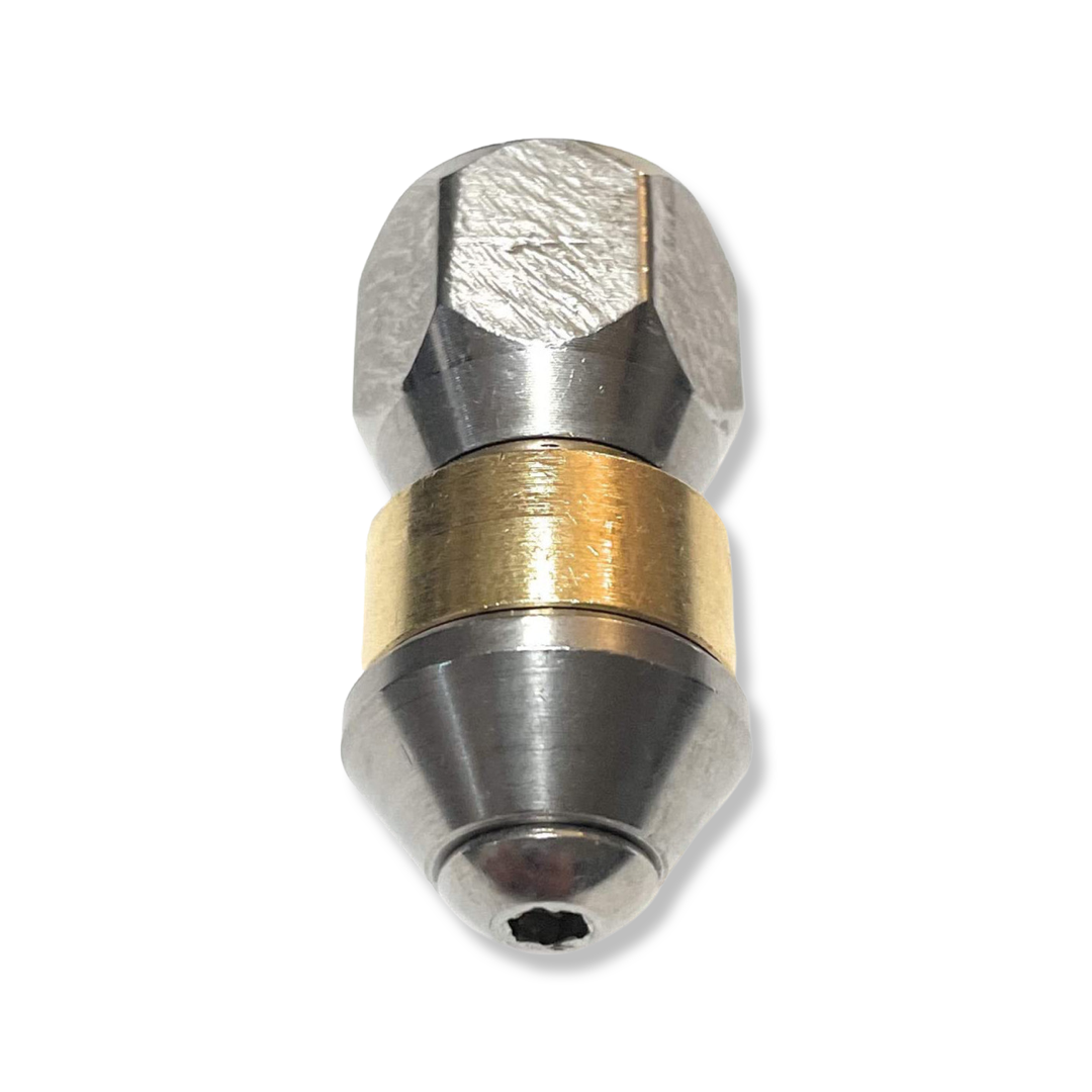Rohrreinigungsdüse für Kärcher Kränzle 1/8" Zoll IG Hochdruckreiniger  ROTIEREND
