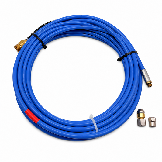 10m Rohrreinigungsschlauch für Kränzle M22x1,5 200bar inkl. 2 Rohrreinigungsdüse0