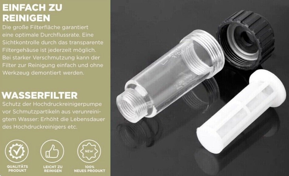 10 Stück Wasserfilter für Kärcher Feinfilter Vorfilter Schmutzfilter HD Reiniger4