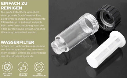 10 Stück Wasserfilter für Kärcher Feinfilter Vorfilter Schmutzfilter HD Reiniger4