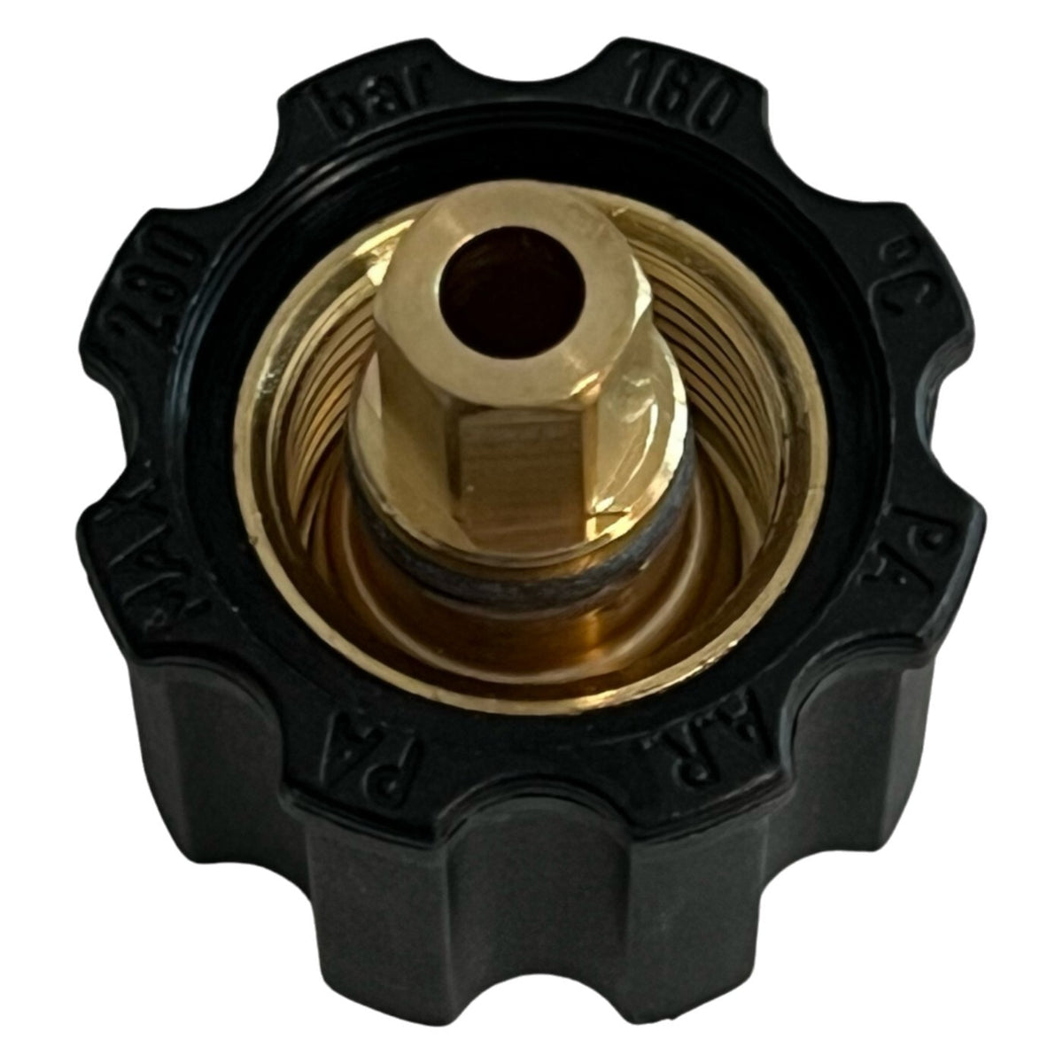 Adapter M22 x 1,5 IG auf 1/4" IG für Kränzle Hochdruckreiniger 10mm Innen 6 Kant2