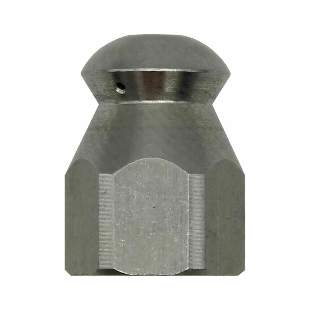Rohrreinigungsdüse Edelstahl starr 3/8" IG für Kanalreinigung / Raketendüse