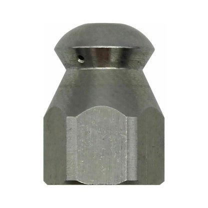 Rohrreinigungsdüse Edelstahl starr 3/8" IG für Kanalreinigung / Raketendüse