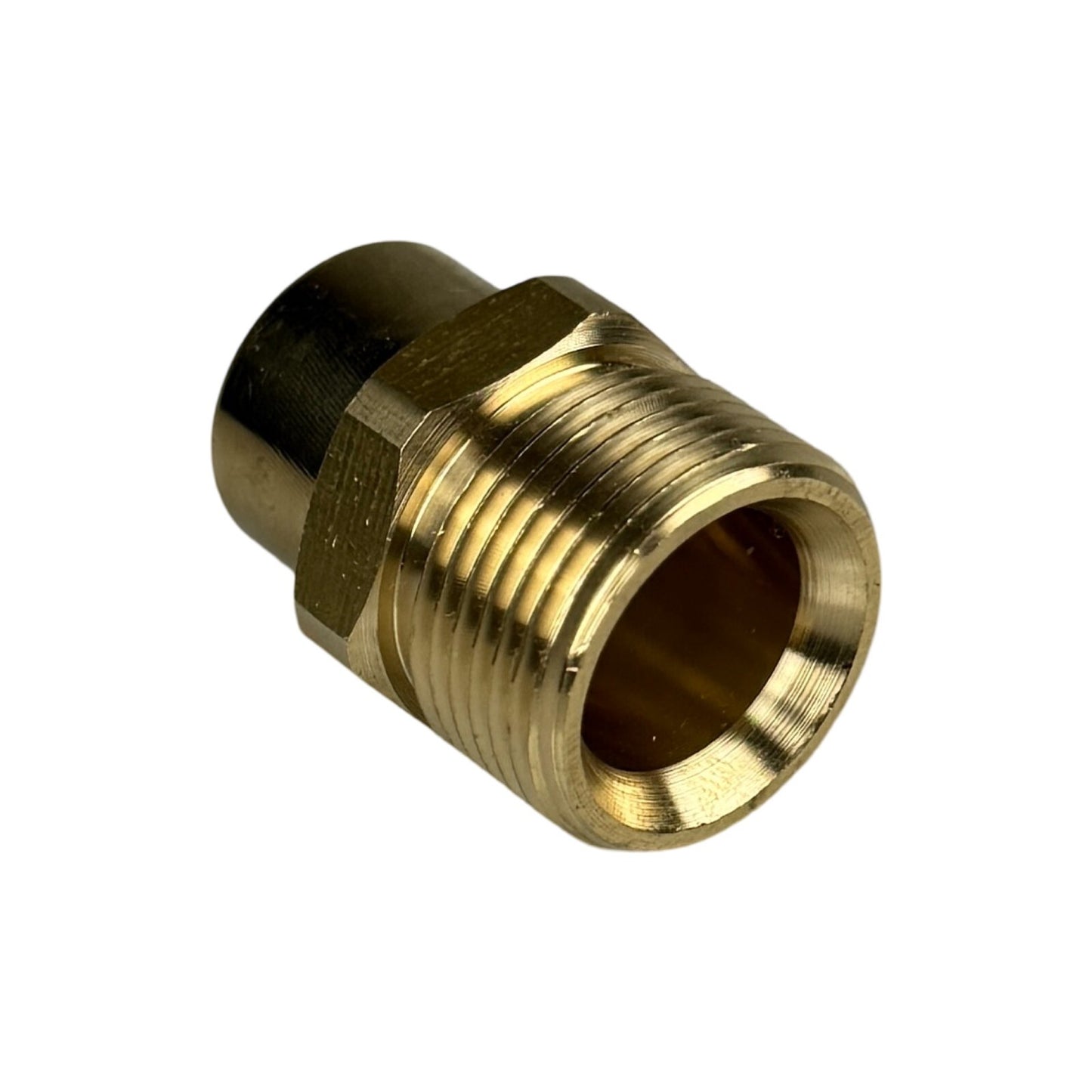 Adapter M22 x 1,5 AG auf 1/4" IG für Kränzle Hochdruckreiniger 10mm Innen 6 Kant1