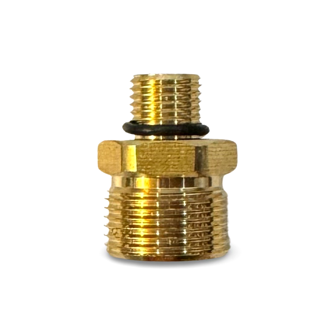Bajonett Adapter M22 x 1.5 AG Messing für Kärcher K2  K7 Home & Garden 2 teilig4