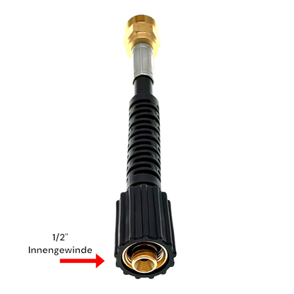 Hochdruck Adapter für Kärcher M22 x1,5 AG auf Nilfisk 1/2" IG Schlauchverbinder2