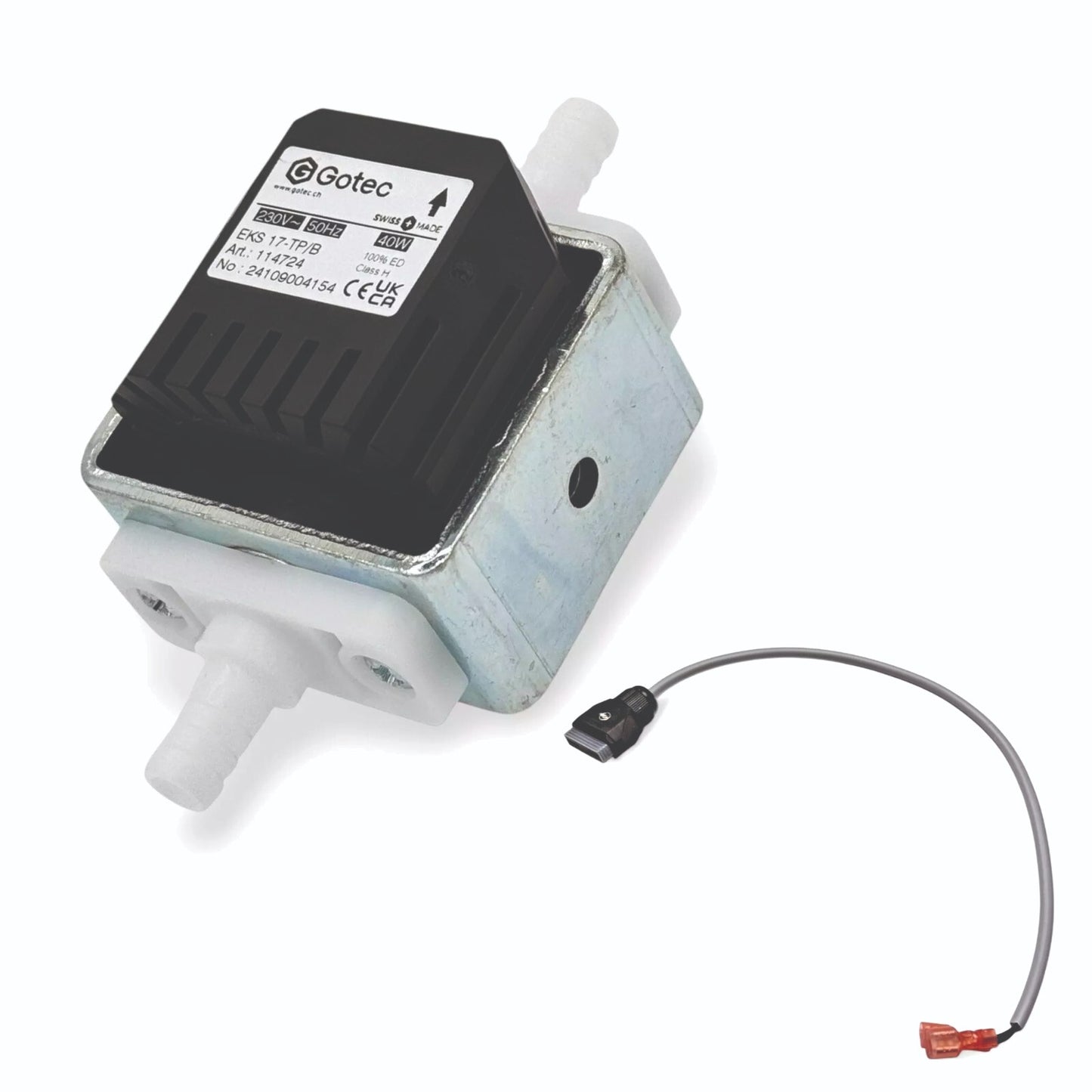 Original Pumpe Gotec für Kärcher Puzzi 100 200 8/1 10/1 10/2 Waschsauger Pomp V20