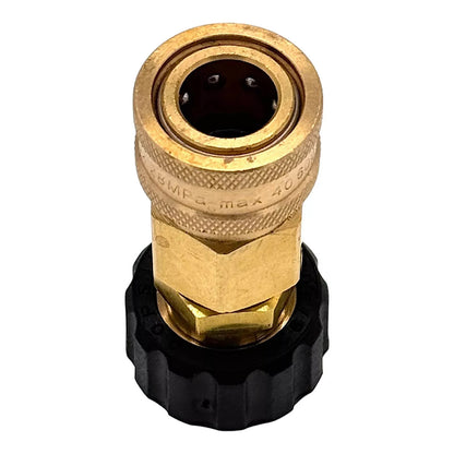 Hochdruckreiniger Schnellkupplung 3/8" mit M22x1,5 IG Verbinder Adapter Kupplung7