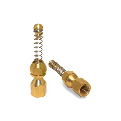 Rohrreinigungsdüse für Kärcher Kränzle 1/8" & 1/4" IG Spiral Spiraldüse Feder13