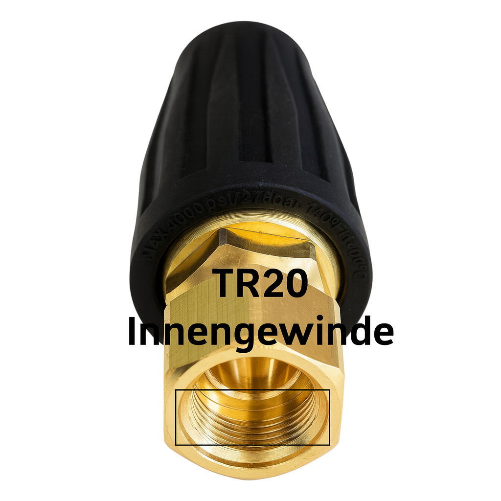Rotordüse Fräse für Kärcher Hochdruckreiniger TR20 IG Dreckfräse bis 276bar 60°C9