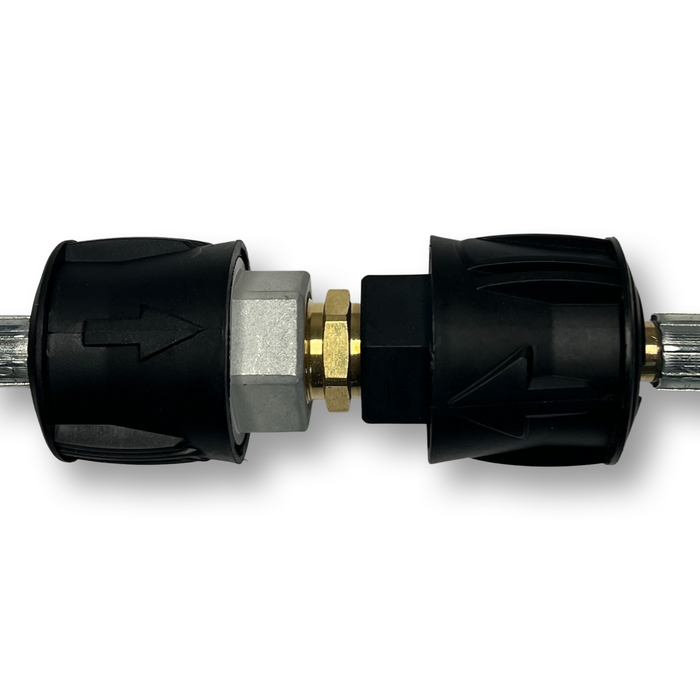 Adapter SET Schlauchverlängerung für Parkside zu Kärcher Click Connect System