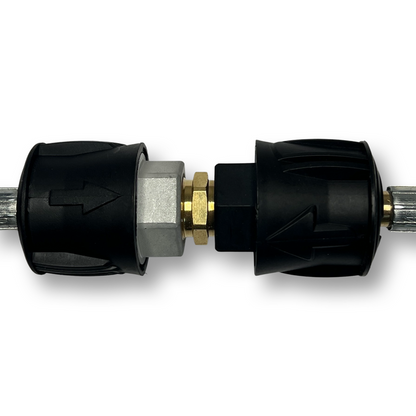 Adapter SET Schlauchverlängerung für Parkside zu Kärcher Click Connect System