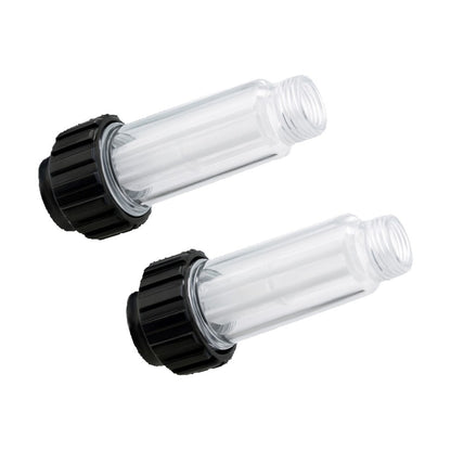 2x Wasserfilter für Kärcher Kränzle Karcher K2 K3 K4 K5 K6 K7 mit 3/4" Gewinde0