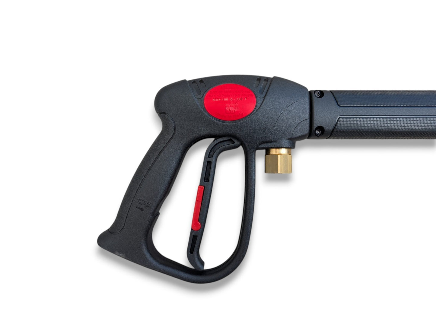 Hochdruckpistole ML330 3/8" IG 310bar + Rotordüse Keramik 40l/min 160°C4