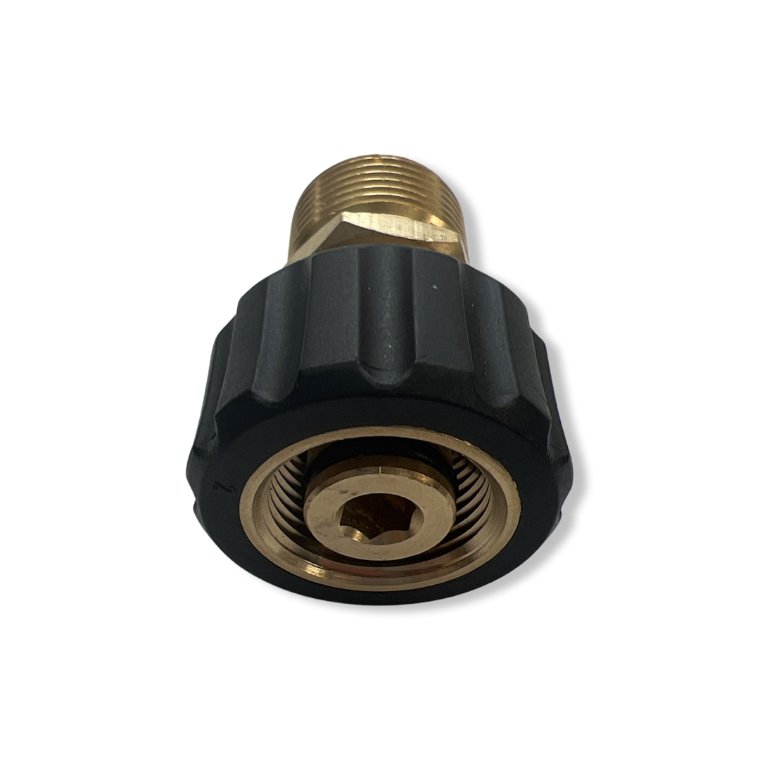 Hochdruckreiniger Adapter M22 x1,5 IG auf M22 x1,5 AG mit 14mm Dorn Verbinder3