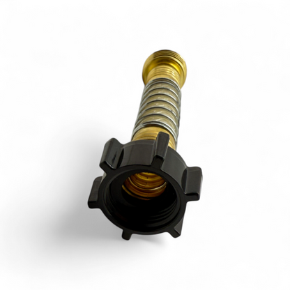 2er Set Gartenschlauch Verlängerungsadapter Spiralfeder 3/4" Schlauchverbinder12
