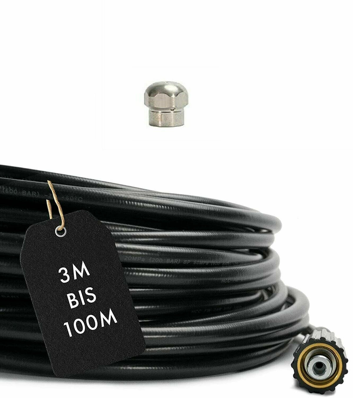 8M Rohrreinigungsschlauch PREMIUM für alle KÄRCHER K2 K3 K4 K5 K6 K7 2.637 729.00