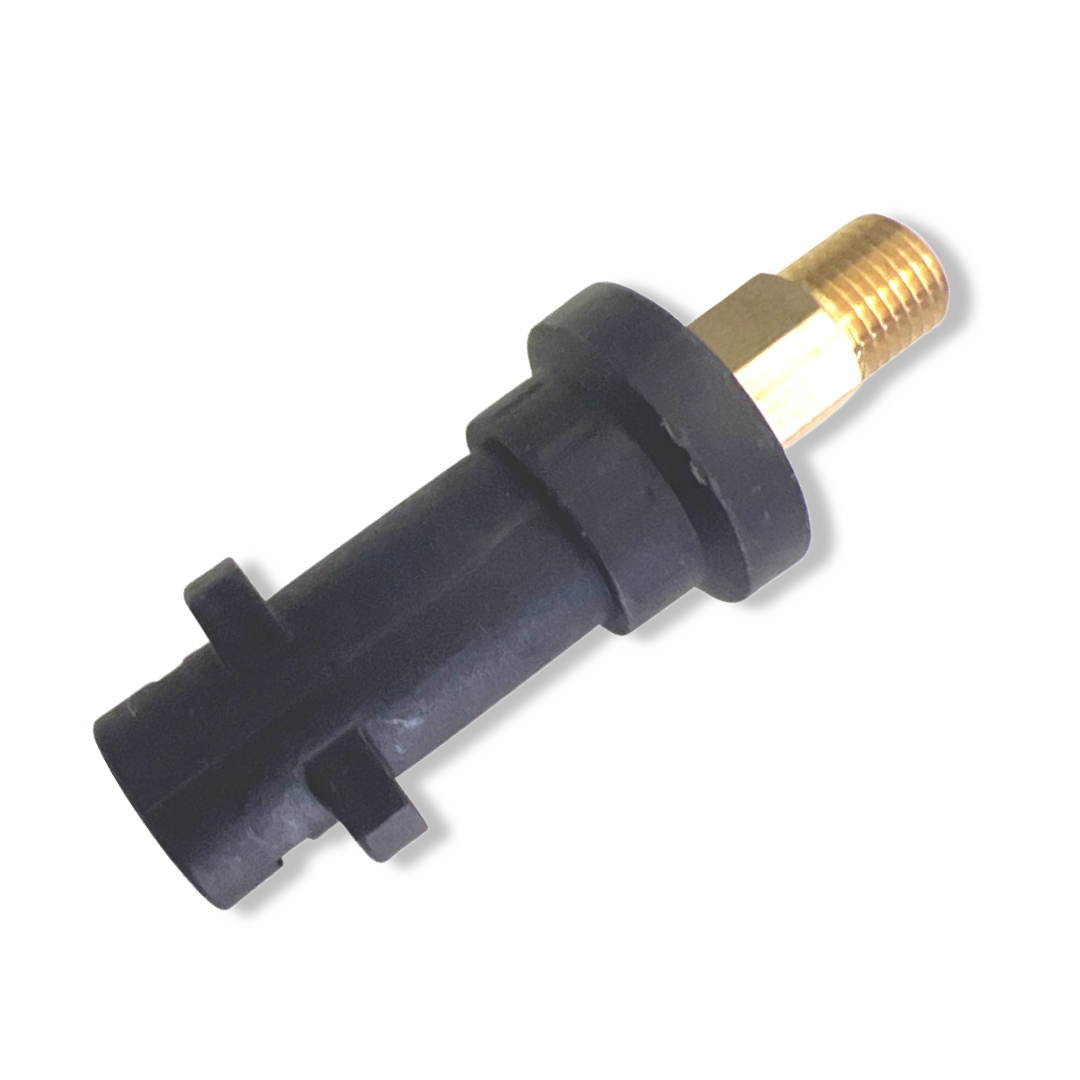 Adapter A Bajonett (AG) für Kärcher mit 1/4" Außengewinde K Serie Hobby Lanze1