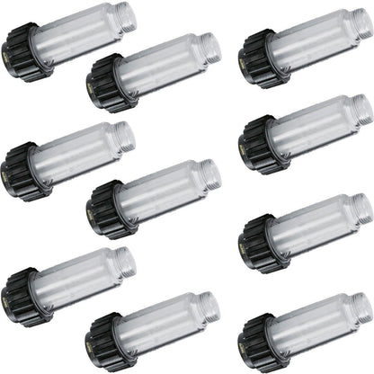 10 Stück Wasserfilter für Kärcher Feinfilter Vorfilter Schmutzfilter HD Reiniger0